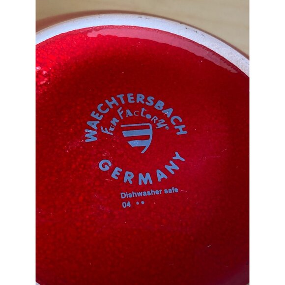 Waechtersbach Fun Factory Red Bowl & Mug – Germany – Replacement Dinnerware - Picture 9 of 10